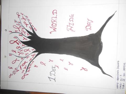 HiV AIDS DRAWING COMPETETION photo