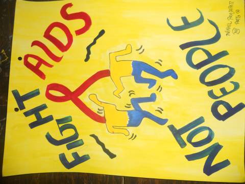 HiV AIDS DRAWING COMPETETION photo
