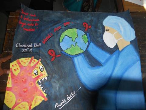 HiV AIDS DRAWING COMPETETION photo