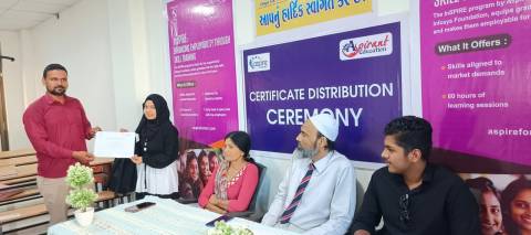 Certificate Distribution For Gujrat Batch photo