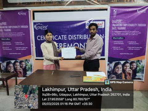 Certificate Distribution UP photo