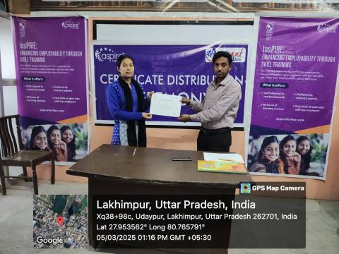 Certificate Distribution UP photo