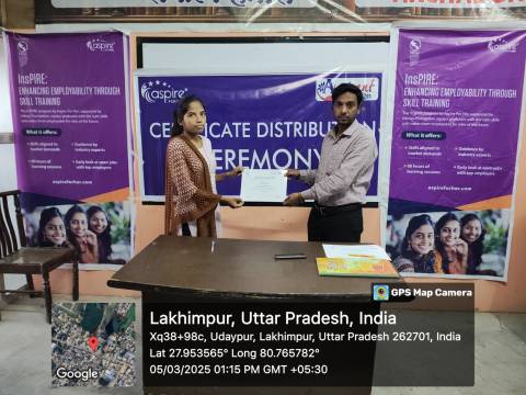Certificate Distribution UP photo