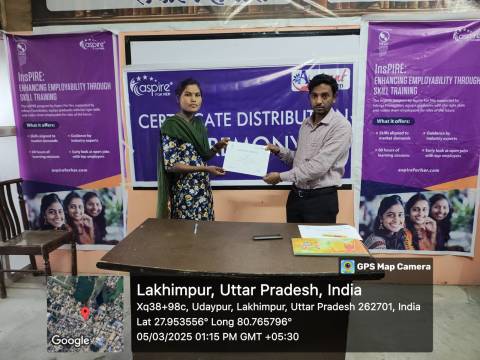 Certificate Distribution UP photo