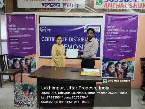 Certificate Distribution UP photo