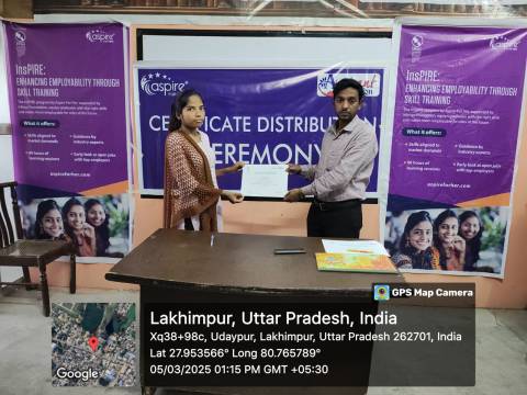 Certificate Distribution UP photo