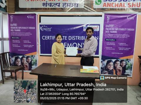 Certificate Distribution UP photo