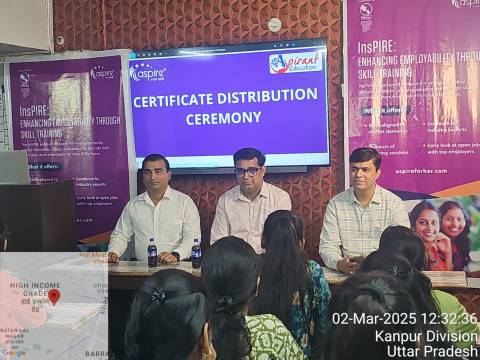 Certificate Distribution UP photo