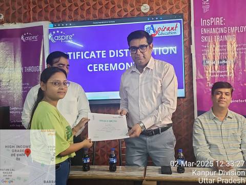 Certificate Distribution UP photo