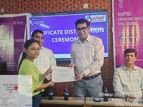 Certificate Distribution UP photo