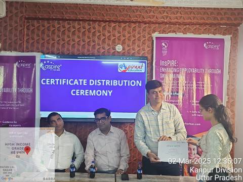 Certificate Distribution UP photo