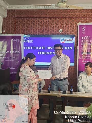 Certificate Distribution UP photo