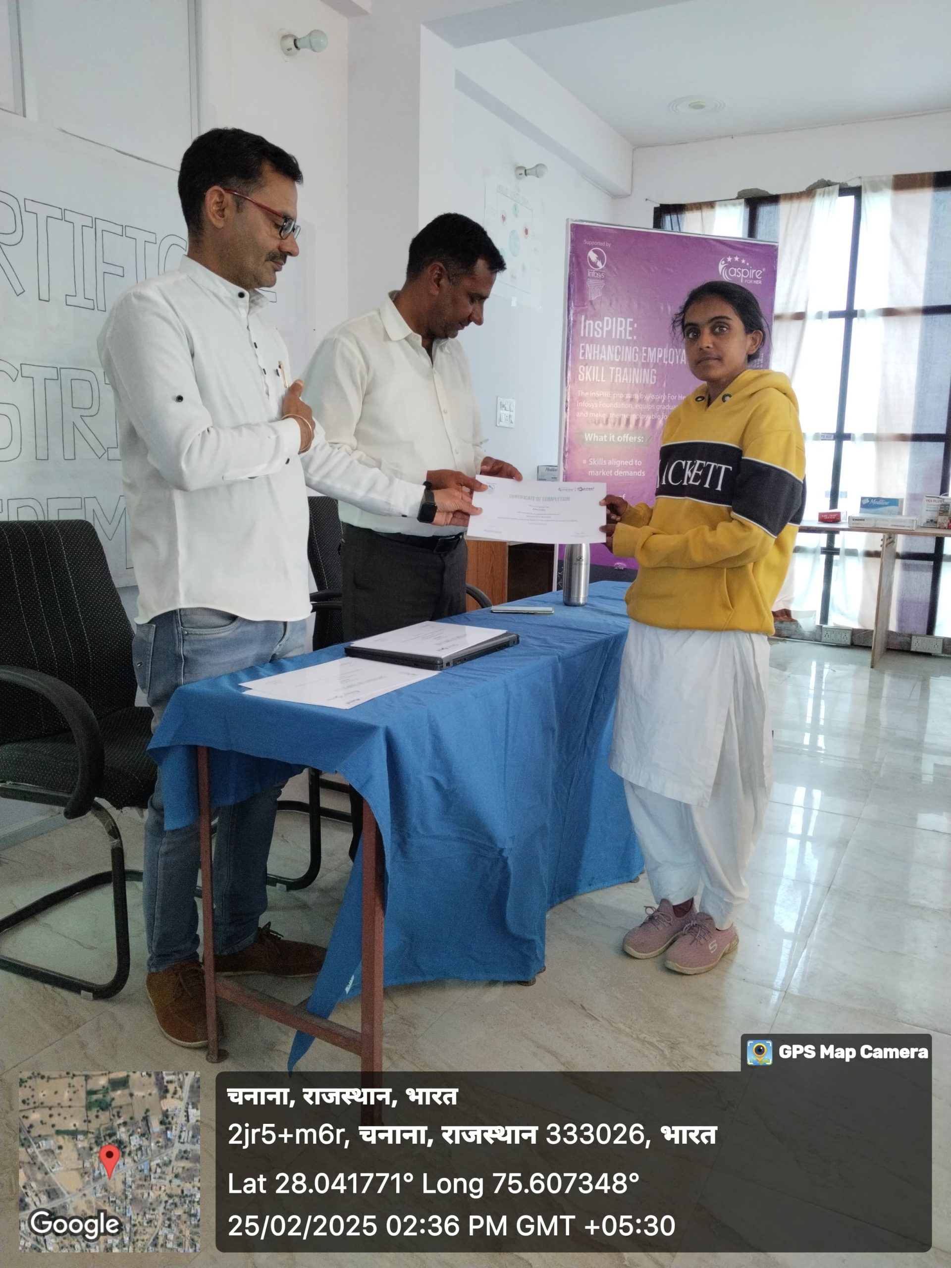 GDA CERTIFICATION - RAJATHAN