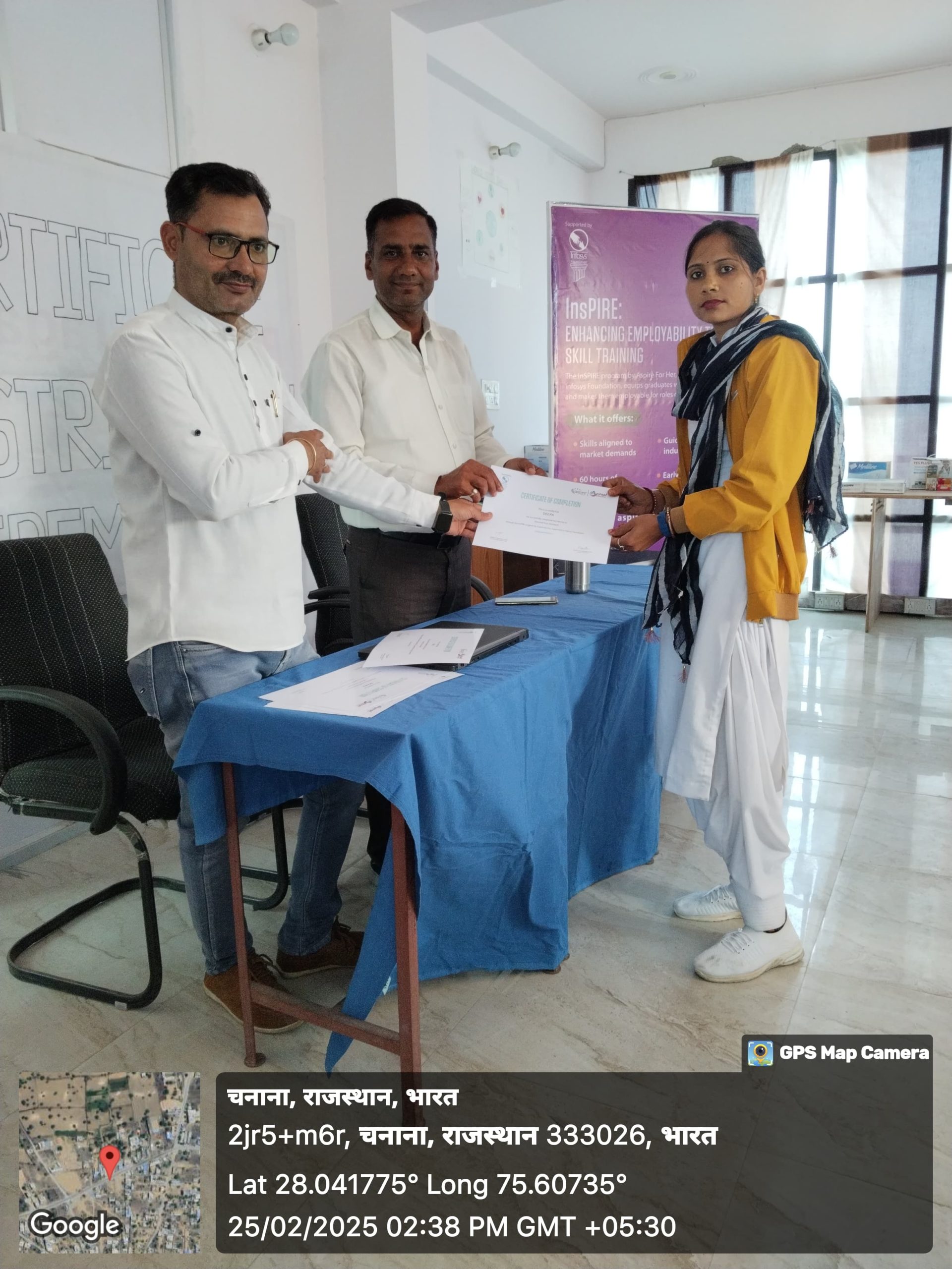 GDA CERTIFICATION - RAJATHAN