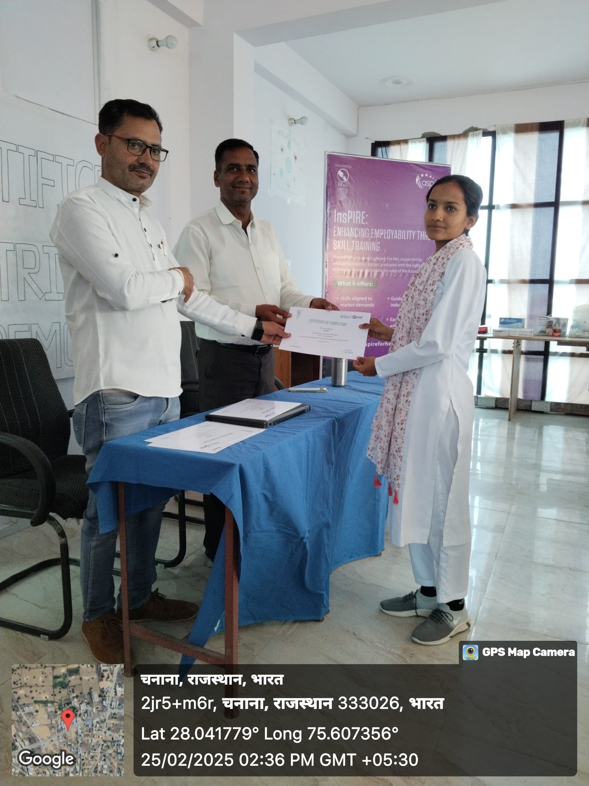 GDA CERTIFICATION - RAJATHAN